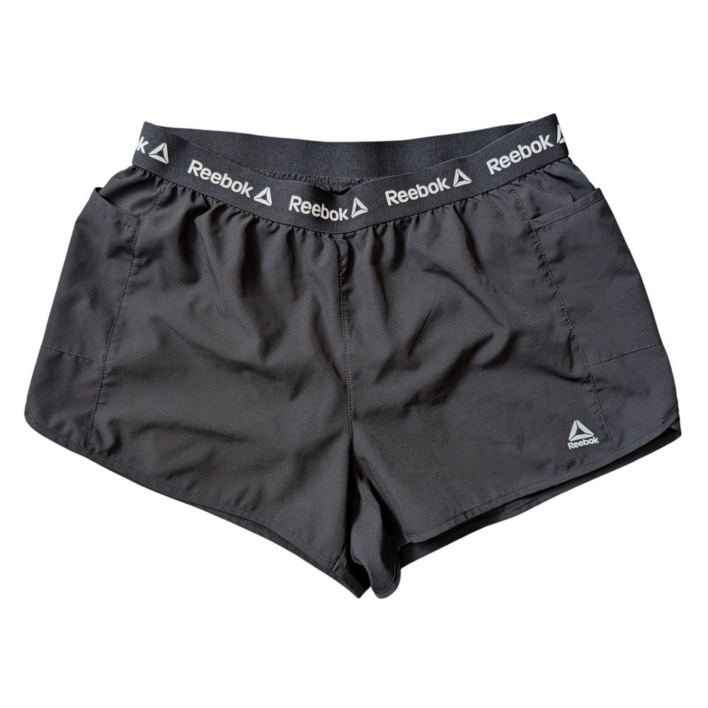 Reebok Retro Sporty 90s Athleisure Gorpcore Black Water Resistant Shorts